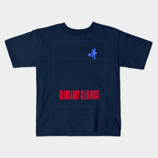 Glengarry Glen Ross - Man on a Wire Kids T-Shirt by The90sMall